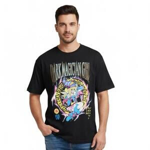 T-Shirt / Yu-Gi-Oh! Dark Magician Girl T-Shirt / Men's 2XL / Black / Anime / New